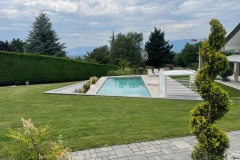 Construction piscine Gland