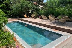 Terrasse mobile pour piscine